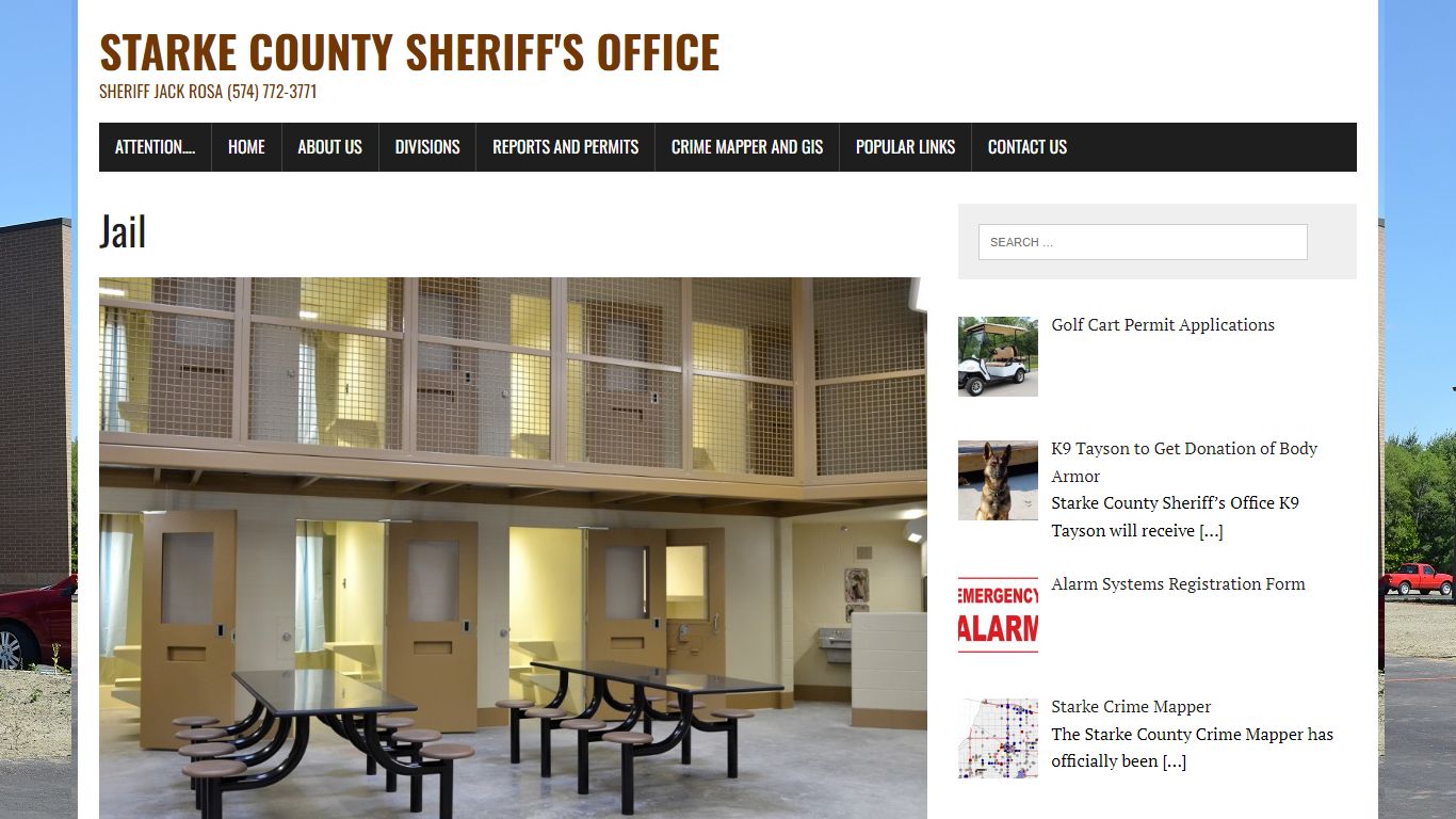 Jail – Starke County Sheriff’s Office